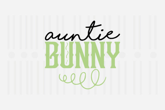 Auntie Bunny Easter SVG Review