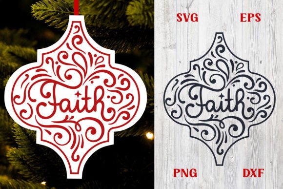 Faith Christmas Arabesque SVG Review for Real Projects
