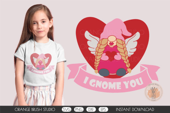 I Gnome You Gnome Girl Valentine SVG Review