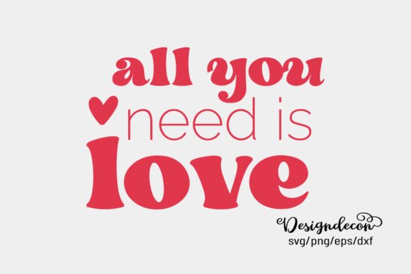 Review: All You Need is Love Retro Groovy Svg