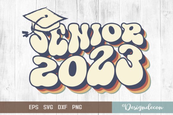 Senior 2023 Groovy 70s Sublimation SVG Review for Embroidery Projects